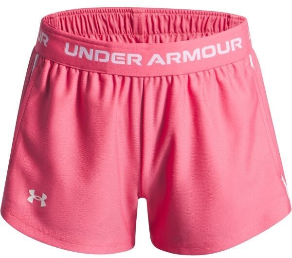 Under Armour TECH PLAY UP Dievčenské krátke nohavice, ružová, veľkosť L