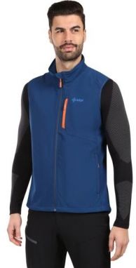 KILPI NOIL Pánska softshellová vesta, tmavo modrá, veľkosť