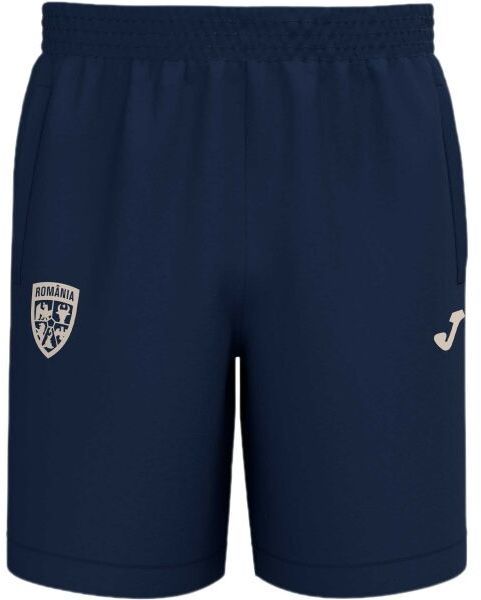 Joma FED. FUTBOL RUMANÍA FREE TIME BERMUDA Pánske športové krátke nohavice, tmavo modrá, veľkosť XXL