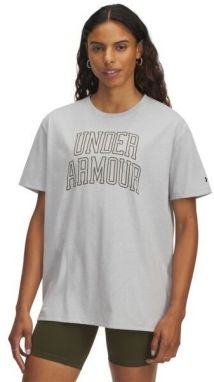 Under Armour RIVAL CAMPUS Dámske tričko, sivá, veľkosť