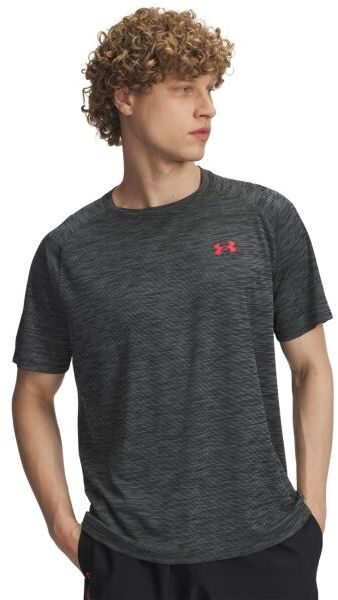 Under Armour TECH TEXTURED Pánske tričko, čierna, veľkosť XXXL