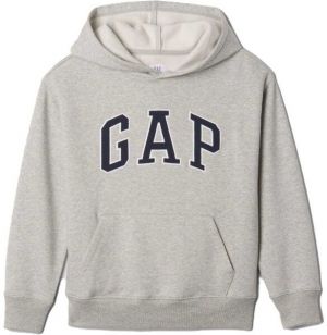 GAP V-BAS HERITAGE PO Chlapčenská mikina, sivá, veľkosť