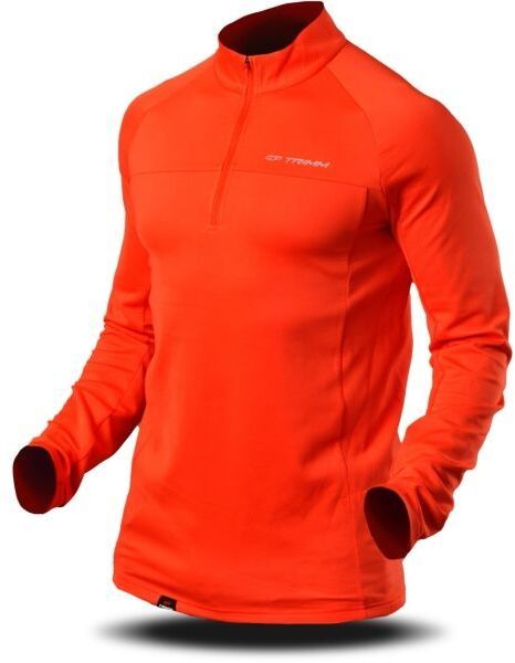 TRIMM CUBE Pánska športová mikina, oranžová, veľkosť XXXL