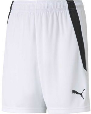 Puma TEAMLIGA SHORTS JR Juniorské šortky, biela, veľkosť