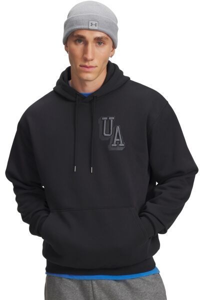 Under Armour ICON FLEECE GRAPHIC Pánska mikina, čierna, veľkosť L