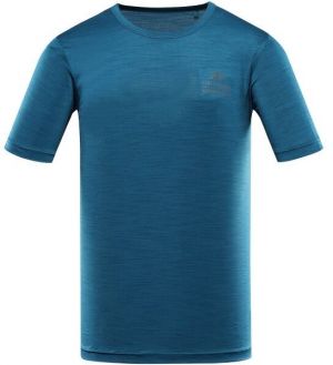 ALPINE PRO BASIK Pánske športové tričko, modrá, veľkosť 4XL
