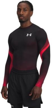 Under Armour HEATGEAR SUB CREW Pánske tréningové tričko, červená, veľkosť