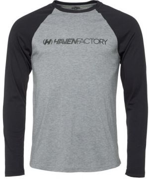 HAVEN FACTORY TRAIL HMS Pánsky dres, sivá, veľkosť XXXL