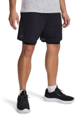 Under Armour TECH VENT 2IN1 SHORT Pánske šortky, čierna, veľkosť S
