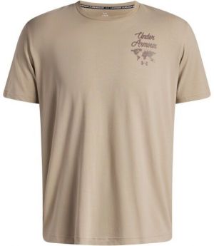 Under Armour SPORTS WORDMARK Pánske tričko, béžová, veľkosť S