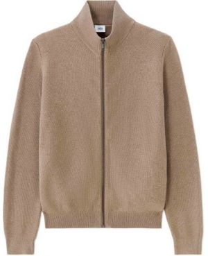 CELIO MELIMZIP Pánsky sveter, béžová, veľkosť