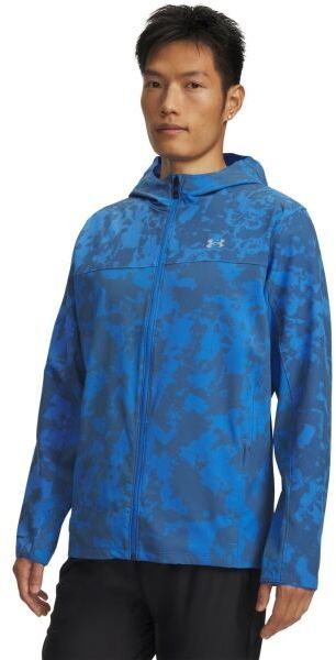 Under Armour VELOCITI PRO STORM Pánska bunda na behanie, modrá, veľkosť