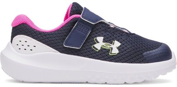 Under Armour SURGE 4 AC Dievčenská bežecká obuv, tmavo modrá, veľkosť 21