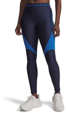 Under Armour HEATGEAR RIB LEGGING Dámske legíny, tmavo modrá, veľkosť