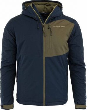ALPINE PRO ONEL Pánska lyžiarska bunda, tmavo modrá, veľkosť