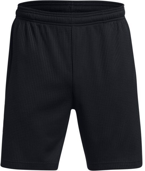 Under Armour RIVAL WAFFLE Pánske kraťasy, čierna, veľkosť M