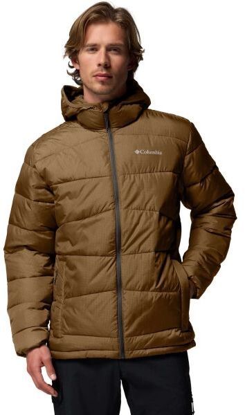 Columbia FIVEMILE BUTTE II HOODED JACKET Pánska zimná bunda, hnedá, veľkosť