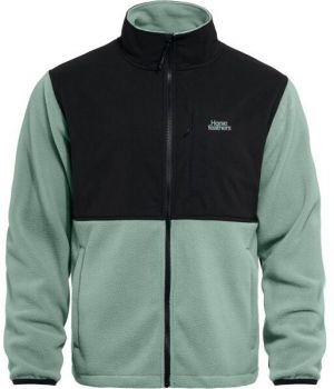 Horsefeathers DUVAL Pánska flísová mikina, zelená, veľkosť