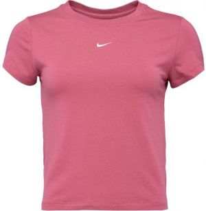 Nike SPORTSWEAR CHILL KNIT Dámske tričko, ružová, veľkosť