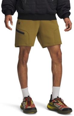 Under Armour UNSTOPPABLE Pánske kraťasy, khaki, veľkosť
