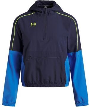Under Armour CHALLENGER ANORAK Dámska futbalová bunda, tmavo modrá, veľkosť M