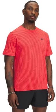 Under Armour TECH VENT JACQUARD Pánske tričko, červená, veľkosť L