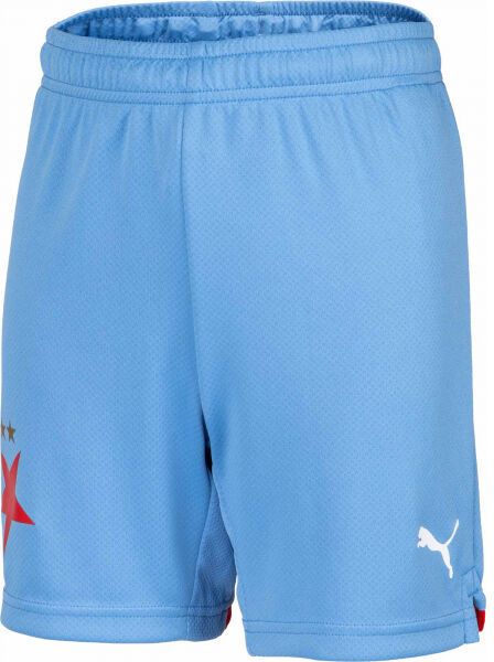 Puma SKS AWAY SHORTS JR Chlapčenské futbalové šortky, svetlomodrá, veľkosť