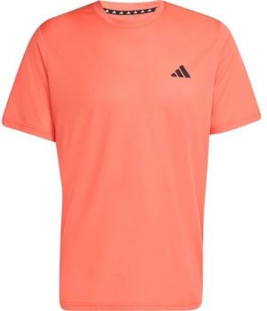 adidas TRAIN-ESSENTIALS BASE TEE Pánske športové tričko, oranžová, veľkosť XXL