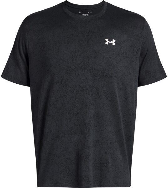 Under Armour TECH TEE PIXELATE Pánske športové tričko, čierna, veľkosť