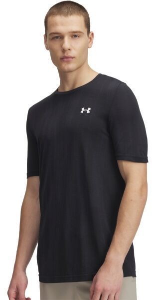 Under Armour VANISH SEAMLESS NOVELTY Pánske športové tričko, čierna, veľkosť M