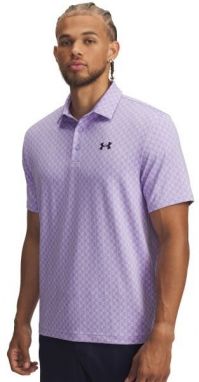 Under Armour PLAYOFF 3.0 Pánske golfové tričko, fialová, veľkosť M