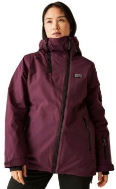 Dare2b GNARLY JACKET Dámska lyžiarska bunda, vínová, veľkosť