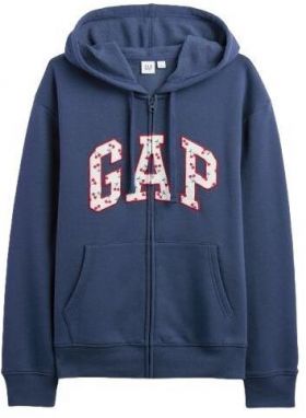 GAP HERITAGE Dámska mikina, tmavo modrá, veľkosť