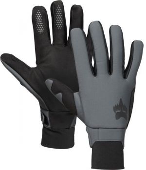 Fox DEFEND THERMO GLOVE Cyklistické rukavice, tmavo sivá, veľkosť