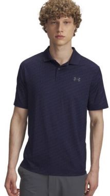 Under Armour PERFORMANCE 3.0 DEUCES POLO Pánske golfové tričko, tmavo modrá, veľkosť L