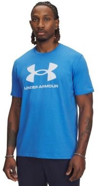 Under Armour SPORTSTYLE Pánske tričko, modrá, veľkosť