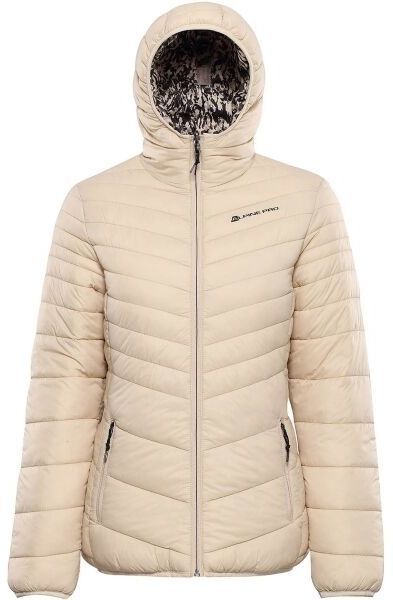 ALPINE PRO EROMA Dámska zimná bunda, béžová, veľkosť