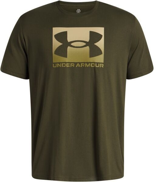Under Armour M BOXED SPORTS UPDATED Pánske tričko, khaki, veľkosť M