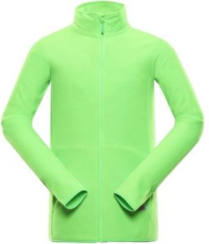 ALPINE PRO GARIM Pánska outdoorová mikina, zelená, veľkosť