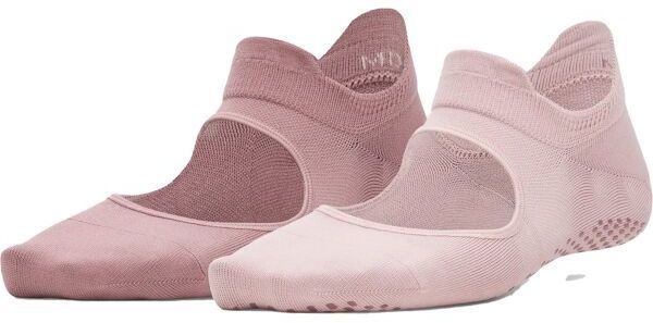 Under Armour BREATHE BALANCE 2PK Dámske ponožky, ružová, veľkosť M