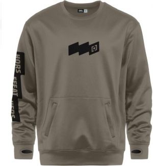 Horsefeathers MORTEN Pánska športová mikina, sivá, veľkosť