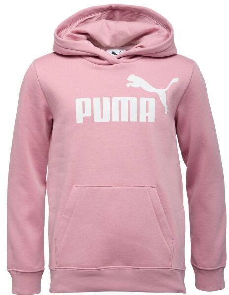 Puma ESSENTIALS NO.1 LOGO HOODIE FL G Dievčenská mikina, ružová, veľkosť