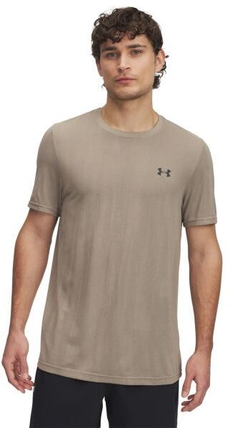 Under Armour VANISH SEAMLESS NOVELTY Pánske športové tričko, hnedá, veľkosť