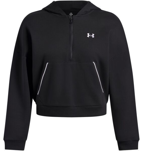Under Armour RIVAL FLEECE PIPED Dámska mikina, čierna, veľkosť L