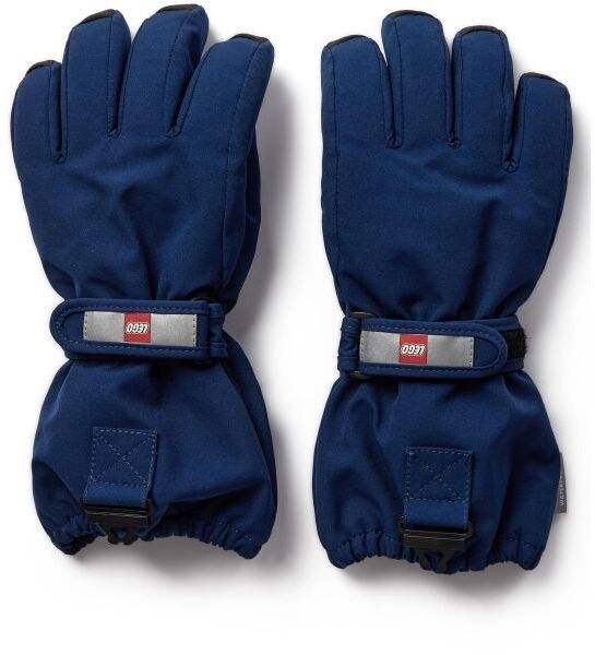 LEGO® kidswear LWAZUN 705 Detské lyžiarske rukavice, tmavo modrá, veľkosť 134-140