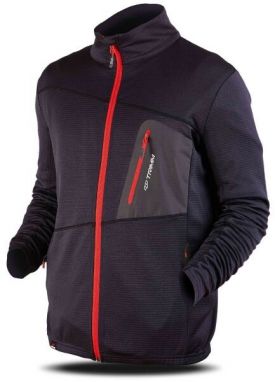 TRIMM MICRON Pánska mikina, čierna, veľkosť