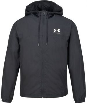 Under Armour RIVAL WOVEN WINDBREAKER Pánska bunda, čierna, veľkosť