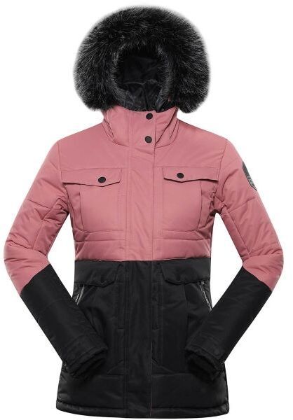 ALPINE PRO EGYPA Dámska zimná bunda, ružová, veľkosť