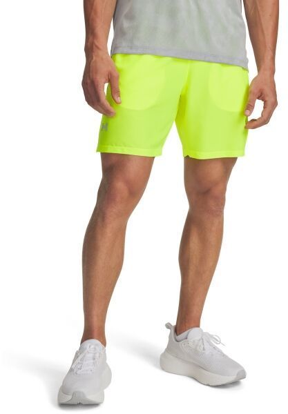 Under Armour LAUNCH 7 Pánske kraťasy, žltá, veľkosť M
