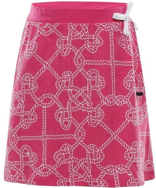 ALPINE PRO TARINO Detská letná sukňa, ružová, veľkosť 152-158